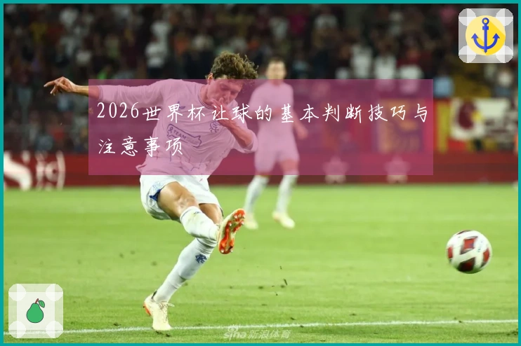 2026世界杯让球的基本判断技巧与注意事项